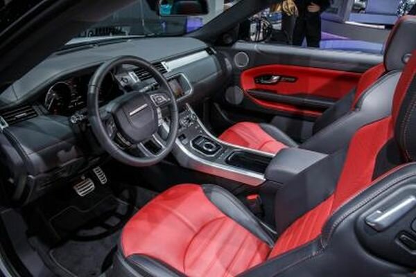 2016 Range Rover Evoque Convertible interior