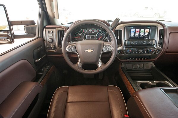 2019 Chevrolet Silverado 3500HD Crew Cab Dashboard