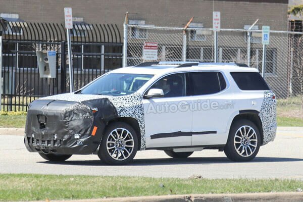 2020 GMC Acadia spied