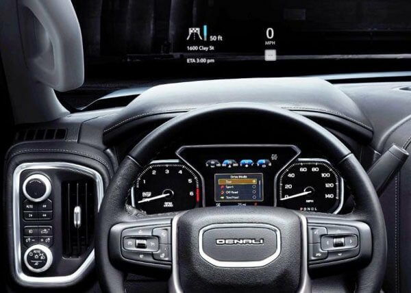 2020 GMC Denali 3500HD interior