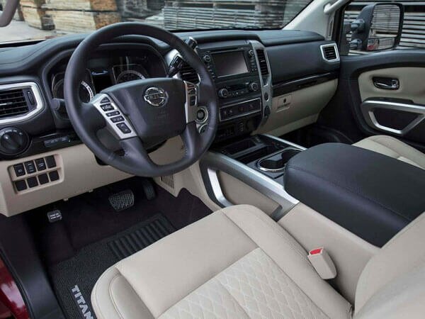 2020 Nissan Titan interior