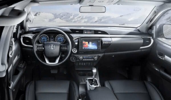 2020 Toyota Hilux interior